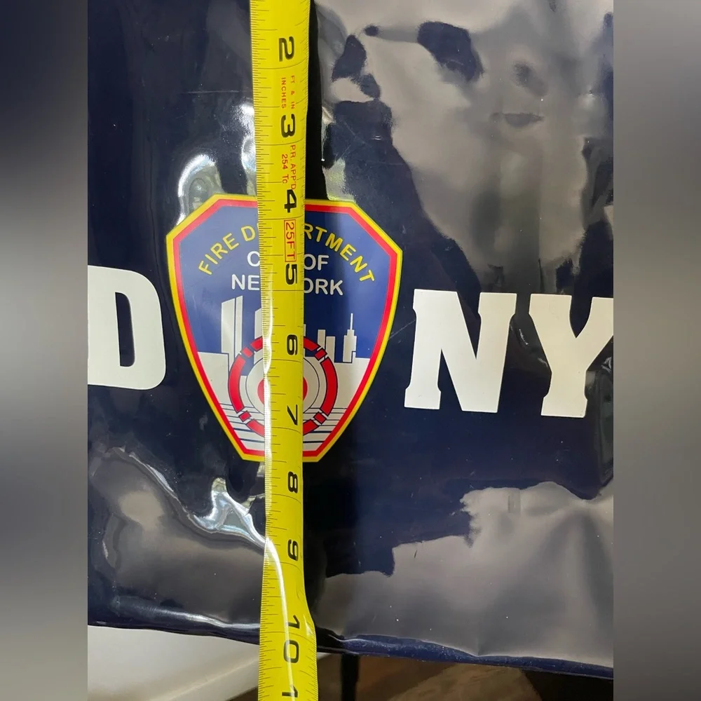 NWT Fire Dept City of NY - FDNY Navy Tote - Picture 8 of 14